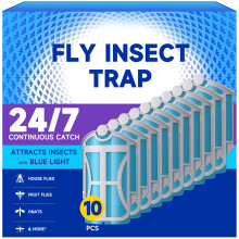 Fly Trap Refills for M364 M364A Max, 10 Pack Replacement Cartridges for Gnats and House Flies