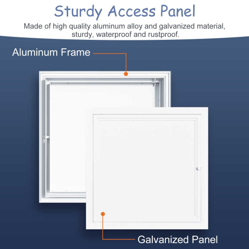 Metal Access Panel Door 14x16 Inch, Durable Wall Access Panel for Ceiling and Plumbing Use 1