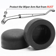 Wiper Front Wiper Arm Nut Cover Cap Bolt for Accord 2003-2019 Jazz Ridgeline CRV 91611-SDA-A00