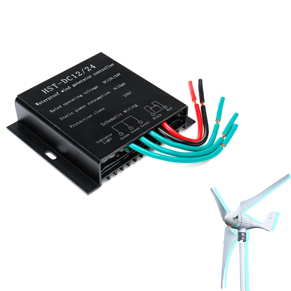 24V 12000W Hybrid Wind Solar Mppt Charge Controller Ip67 Off Grid Turbine Battery Charger 9455672331241