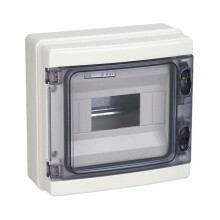 8 Way Waterproof Junction Box Plastic Electrical Distribution Box 212x208x95mm Dustproof Outdoor