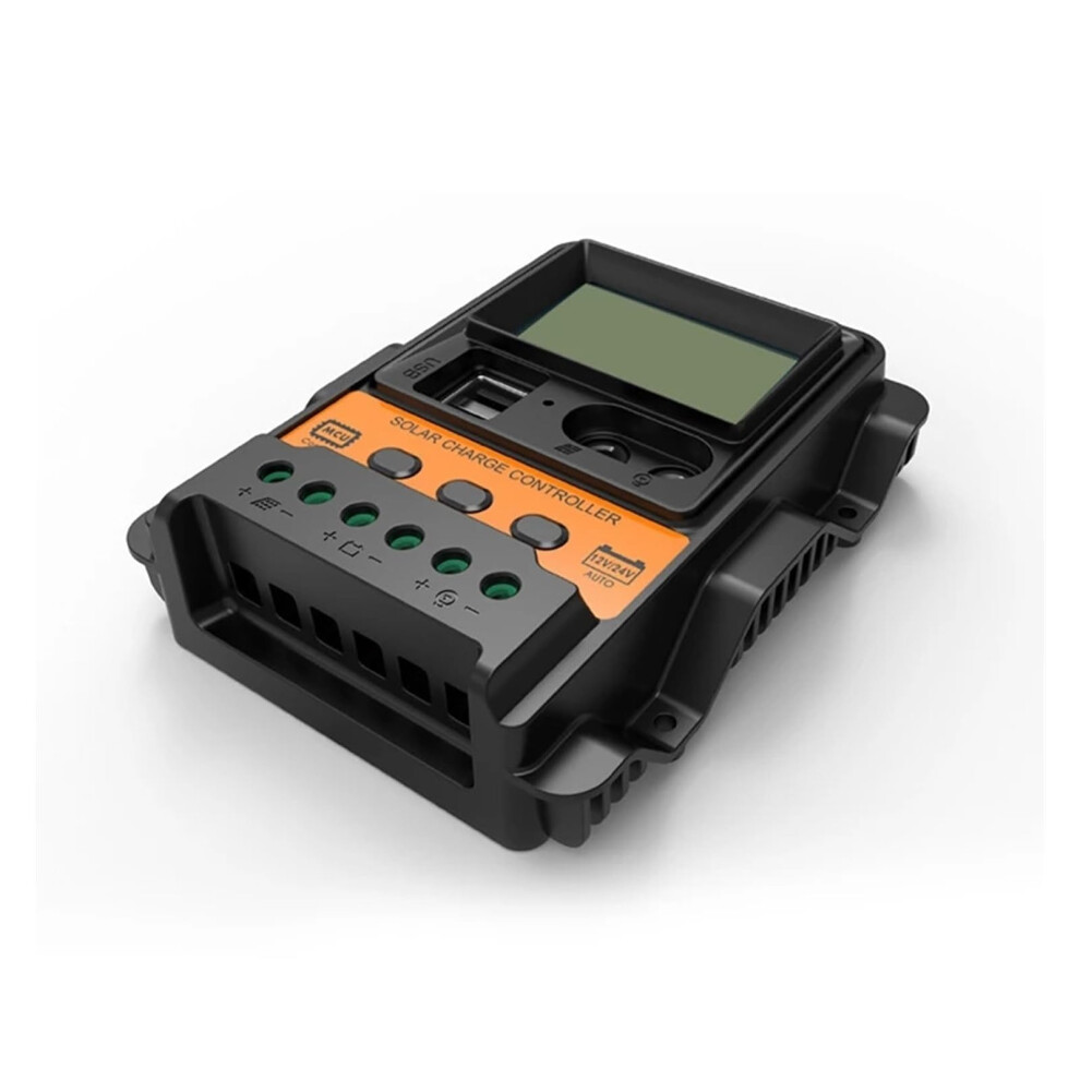 30A Solar Charge Controller With Dual Usb And Lcd Display For Rv, Boat, Offgrid Solar Systems 9455672331647