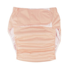 (Pink) Reusable Adult Cloth Diaper, Waterproof & Breathable