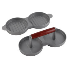 Burger Press Nonstick Aluminum Patty Maker, Hamburger Press for Uniform Patties
