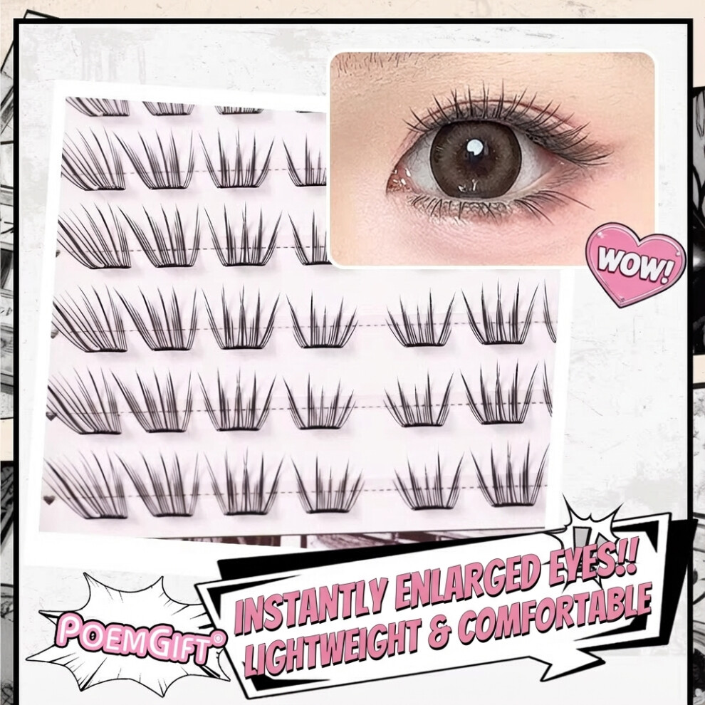 Dachuang Beauty Wispy Natural False Eyelashes For Everyday Look