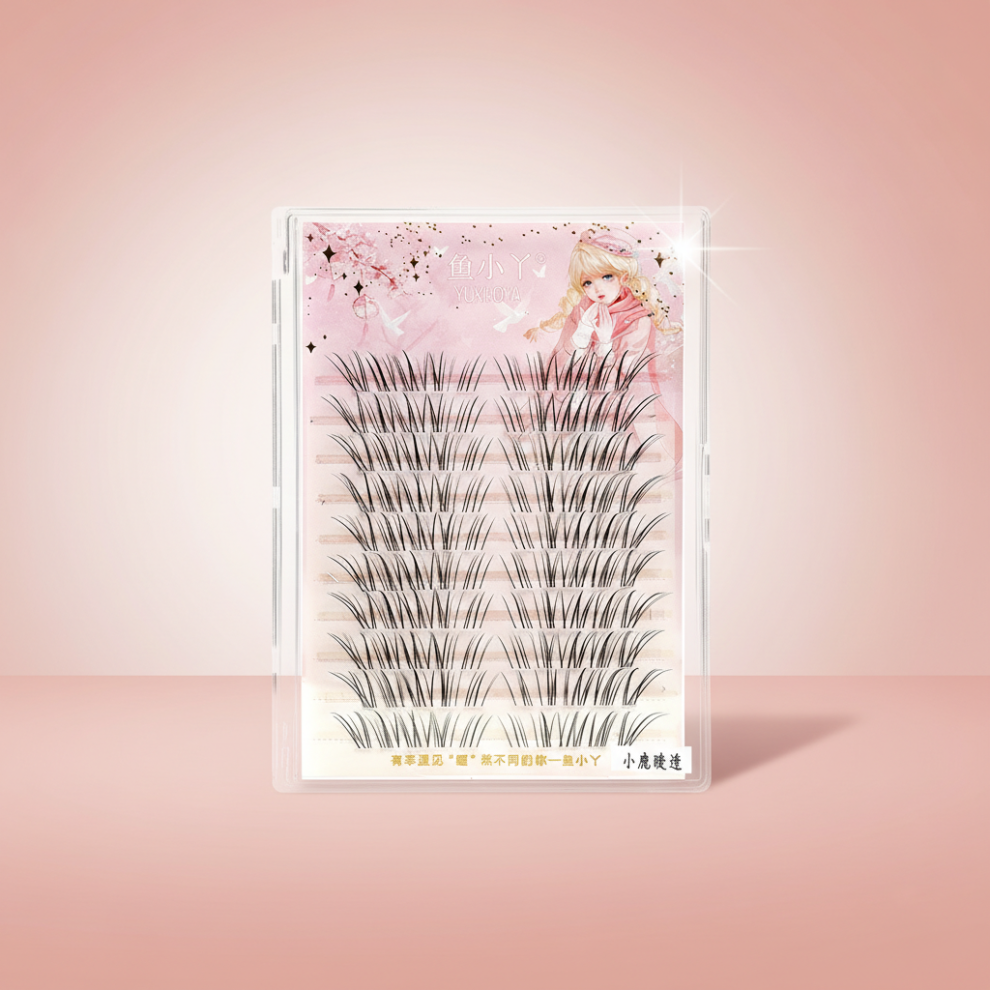 Roc-Electron (Clear) Natural Deer Eye Lashes For All Eye Shapes