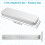 12 Pack Slim Rectangular Metal Tin Boxes with Lids, Durable Silver Hinged Containers for Crafts, DIY and Gift Storage 2