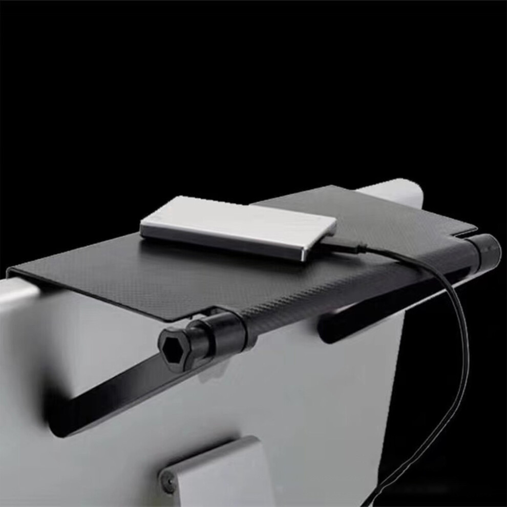 Tv Monitor Shelf With Non-Slip Pads, Holds Remote & Small Items 6032318969865
