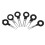126Pcs Terminals Removal Key Tools Set for Car, Auto Electrical Wiring Crimp Connector Pin Extractor Puller 5