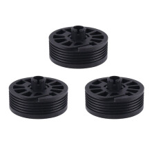 3X 82483-D3000FFF Bobine de Tambour de LèVe-Vitre pour Tucson Sportage QL Optima 2016-2019 RéParation Gear Noir