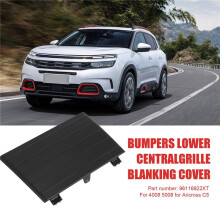 2X 96116922XT Främre Stötfångare Nedre Mittgaller Blanking Cover för 4008 5008 Aricross C5