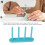 Magnetic Bobbin Holder 4 Column Thread Organizer Rack for Sewing Storage and Space Saving 4