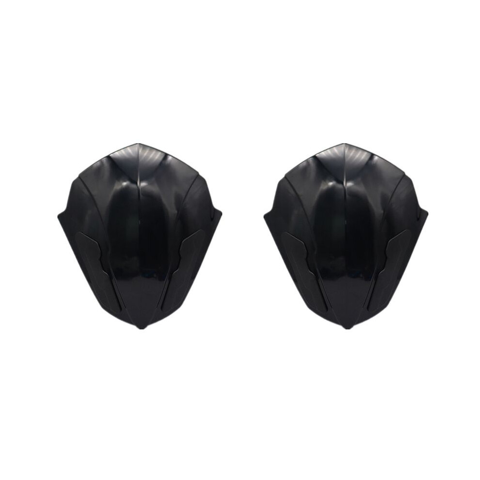 2X Motorcycle Windshield Windscreen Visor Viser For Nvx 155 V1 / Aerox 155 / Nvx V2 2021 Black 4712008663861
