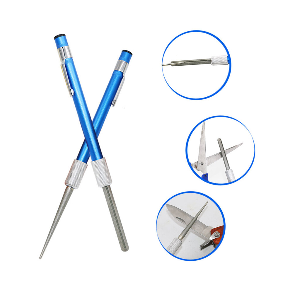 Diamond Retractable Sharpener Portable Knife Sharpening Steel Rod Pen For Sharpening Fish Hook 6001832352637