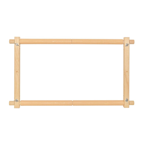 Embroidery Frame Stand with Clips for Cross Stitch, Adjustable Scroll Frame for Hands Stitching