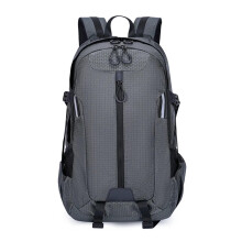 45L Hiking Backpack Waterproof Large Capacity Gray Outdoor Camping Pack for Men and Women