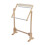 Adjustable Embroidery Stand with Solid Wood Base, 360 Rotatable Cross Stitch Frame Holder for Needlework Projects 1