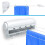 Wall Mounted Clothes Drying Rack with Automatic Retractable FiveLine Design, SpaceSaving Indoor Towel Hanger 3