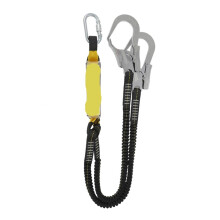 Durable Jute Climbing Rope with Secure Hook and Elastic Safety Design for Outdoor Rock Climbing