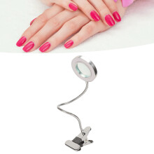 Magnifying Desk Lamp 3 Color Modes 500LX Dimmable Clamp Lamp