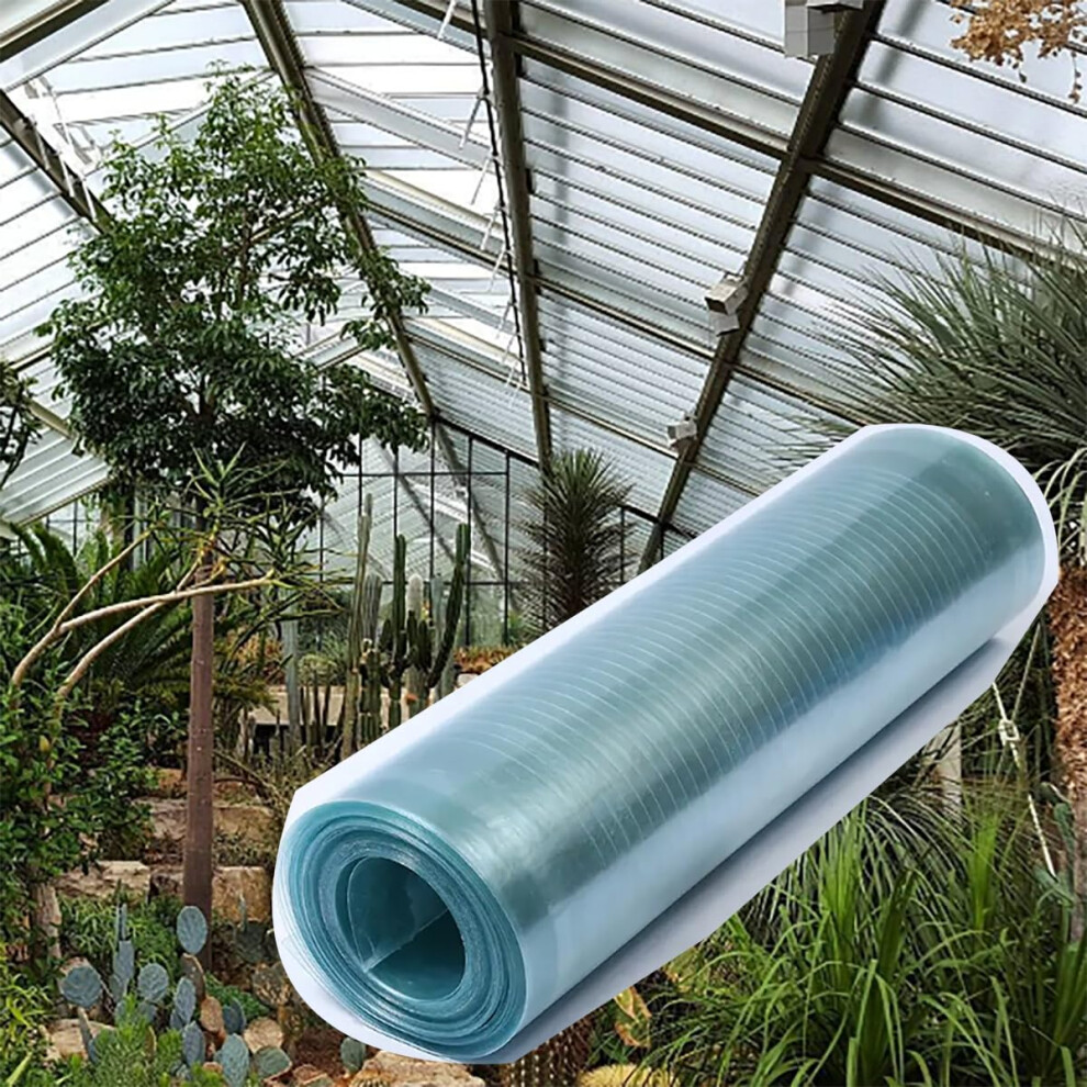Clear Polycarbonate Roofing Sheet 0.8Mm ImpactâResistant Light Transmission For Greenhouse And Carport 9771547050933