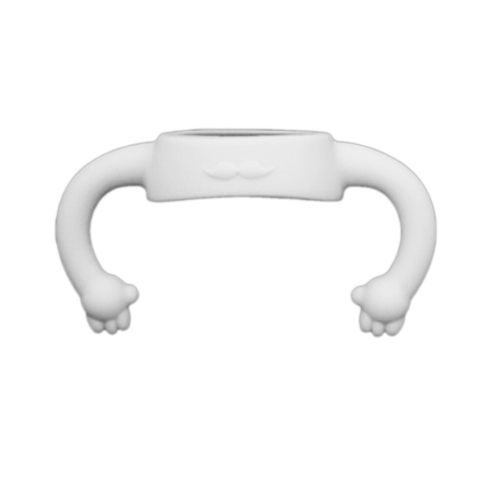 Baby Bottle Handle Silicone Holder with Ergonomic Grip for Self Feeding Toddlers Fits 2.17–2.62' Bottles