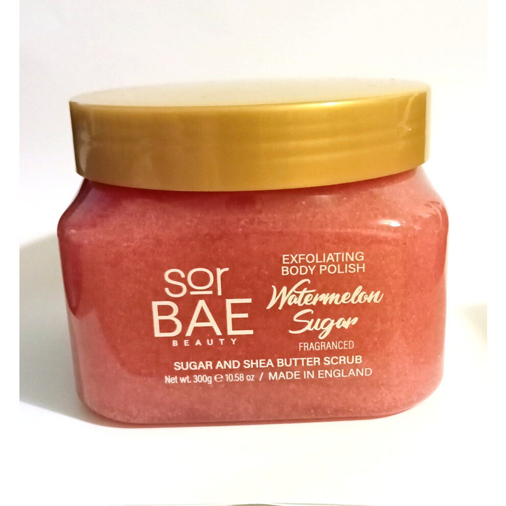 Sor BAE Beauty Exfoliating Body Polish Watermelon Sugar Scrub 300g