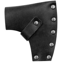 Leather Axe Sheath with Full Blade Protection, Durable Hatchet Cover for Camping and Belt Carry
