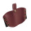 Motorcycle Shift Shoe Protector Gear Pad Cover Wine Red Microfiber Leather AntiSlip Elastic Fit 5