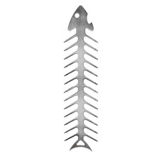 Barbecue Skewers Stainless Steel Grill Sticks Reusable NonSlip Flat Metal for Outdoor Cooking