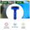 Floating Chlorine Dispenser for Swimming Pools, Adjustable Flow Control, Consistent Chlorine Release 3