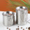 Wanderbecher Edelstahl 500ml klappbarer Becher mit 10