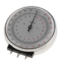 Lens Clock Ophthalmic Curvature Gauge with Clear Precision Scale for Optician Base Curve Measurement