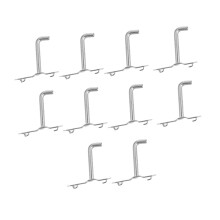10pcs Garage Storage Hooks Heavy Duty Wall Mount Tool Hangers for Sheds and Workshops