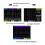 Dual-Channel Digital Oscilloscope 50M Sampling Rate High-Performance Handheld Small Oscilloscope 3.2Inch LCD Display 8