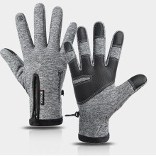 Wasserdichte Winter-warme Neopren-Fingerhandschuhe für Herren und Damen, winddicht, Touchscreen-fähig