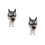 2Stk Schüttelnder Hund Resin Auto Figur Ornament 1