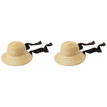 2Pièces Chapeaux Plage Enfants Large Légers Et Durables