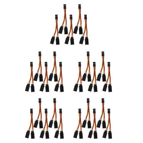 25Pièces Câble D'extension Rc Flexible Plastique