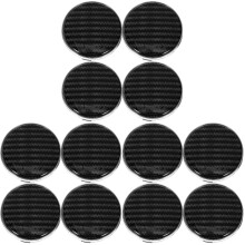 12Pièces Cache-Moyeux Jantes Argent, Design Et Durable