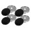 12Pièces Cache-Moyeux Jantes Argent, Design Et Durable 2