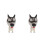 2Stk Schüttelnder Hund Resin Auto Figur Ornament 3