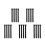 20Pièces Sangles Fixation PVC Noires, Résistantes Ajustables 4