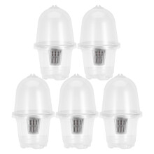5Sets Heldere Hydroponische Kweekpotten Voor Tuinieren