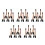 25Pièces Câble D'extension Rc Flexible Plastique 8