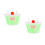 2Pcs Portable Plastic Scooter Basket Bike Accessories 4
