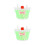 2Pcs Portable Plastic Scooter Basket Bike Accessories 5