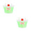 2Pcs Portable Plastic Scooter Basket Bike Accessories 8