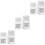 6Sets Transparent Two Part Epoxy Resin Glue 3:1 Ab for DIY Use 4