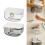 Self Adhesive Toilet Roll Holder Wall Mounted Tissue Dispenser Tool SpaceSaving Design 2